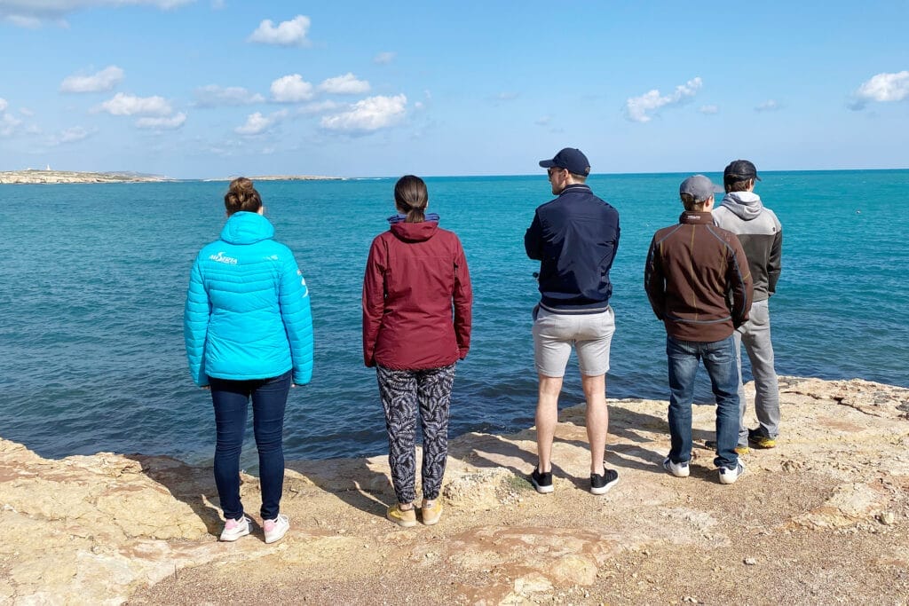 Team Therapierbar am Meer in Malta