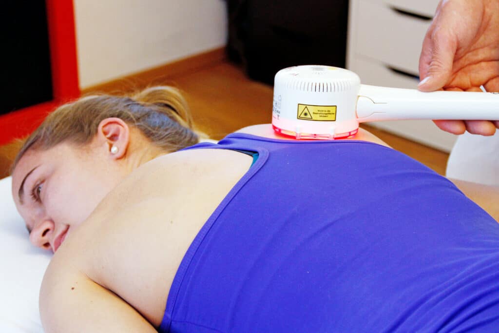 Repuls Behandlung an der Schulter